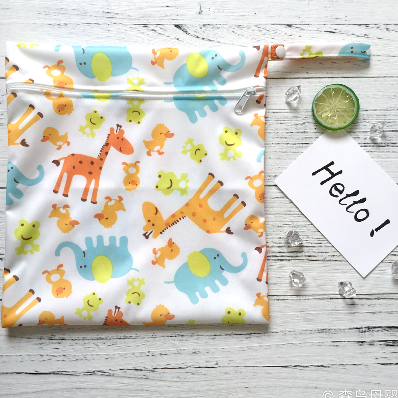 Baby Diaper Bag Outside of Diaper Containing Portable Set Bag Baby Waterproof Kindergarten Dirty Laundry To Be Produced