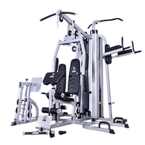 Junxia commercial integrated trainer multifunctional full-function strength fitness equipment JX-1600 six-person station