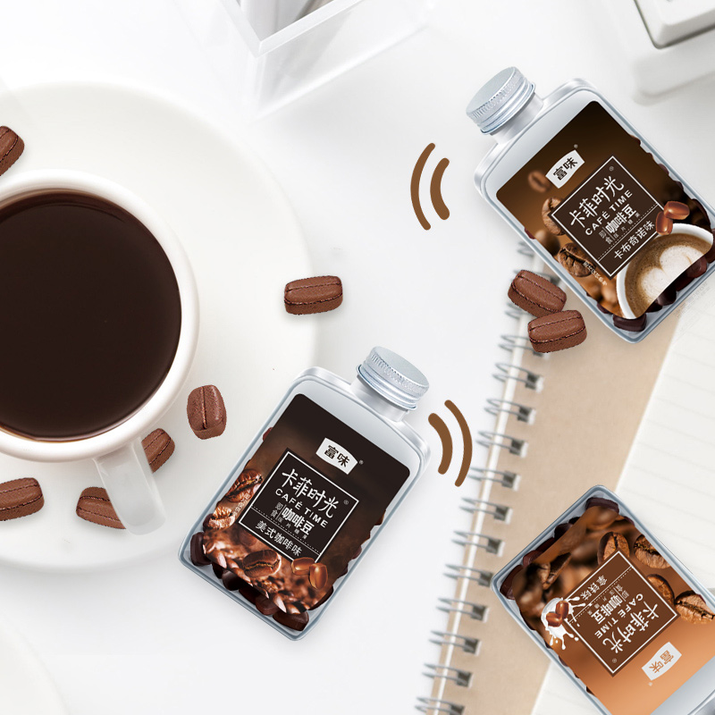 Fuwei i Shaking Alcoholic Coffee Candy Instant Coffee Beans 3 Flavours Chewable Coffee Hard Candy 42g