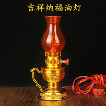 Fortune and Ding Thriving Auspicious Oil Lamp of the Gods Lights Long Ming Buddha for Lights and grandchildren Lights & grandchildren Lights & grandchildren Lights & grandchildren Lights and lanterns Wedding Qing Entrance Occupation Electric Candle