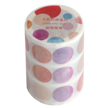 Salt material foundation solid color polka dot dot sticker tape ins Wind hand account and paper Handbook material sealing sticker