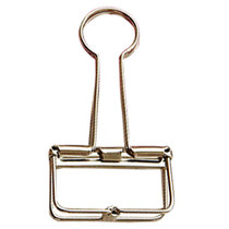 Creative metal size long tail clip color dovetail book clip folder hand account folder