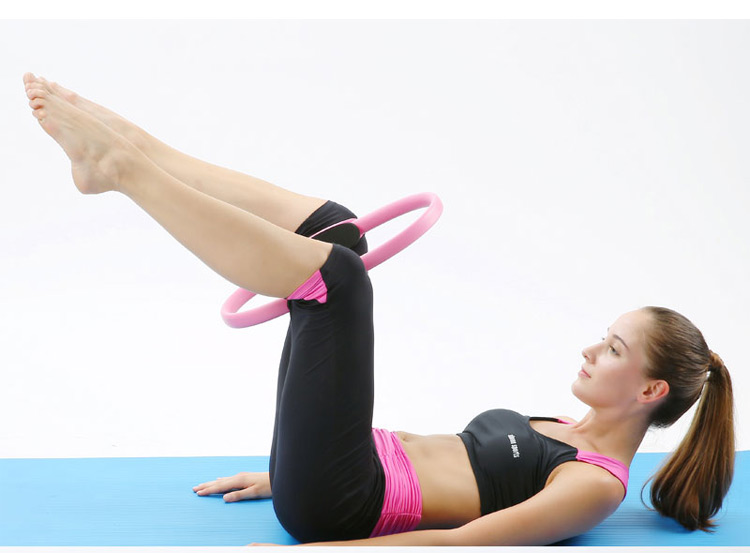 Yoga vòng ma thuật vòng tròn Pilates vòng bếp thiết bị tập thể dục giảm béo người mới bắt đầu đùi mỏng tạo tác eo mỏng yoga - Yoga dây power band