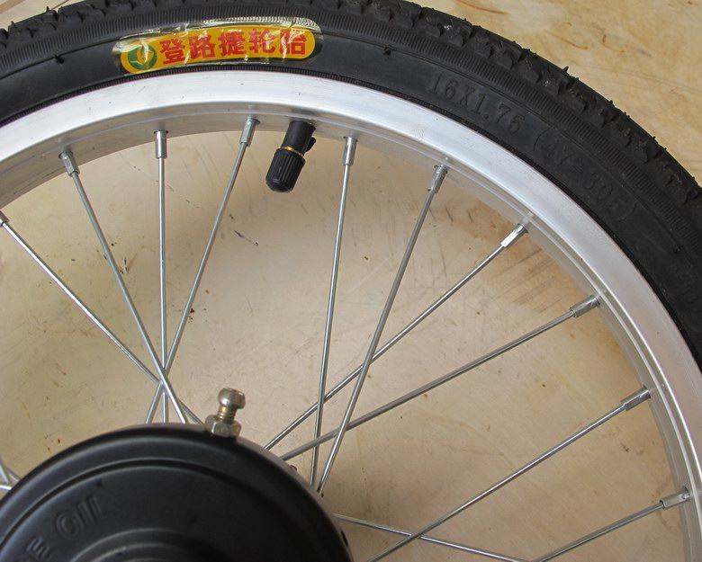 Roues de vélo cyclisme sur route 16 pouces - Ref 2384468 Image 12