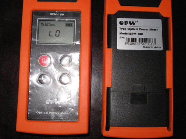 Shanghai trust BPM-100 optical power meter optical power machine 6-band optical power meter BPM-101 for three years