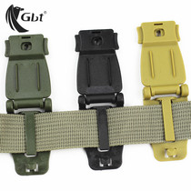 (10 pieces per pack) Webbing storage buckle MOLLE system connection fixed buckle Molley buckle outdoor backpack accessories
