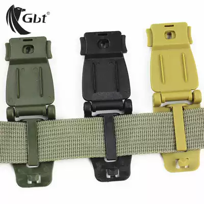 10 one-pack webbing storage buckle MOLLE system connection fixing buckle Morley buckle outdoor backpack fastener accessories