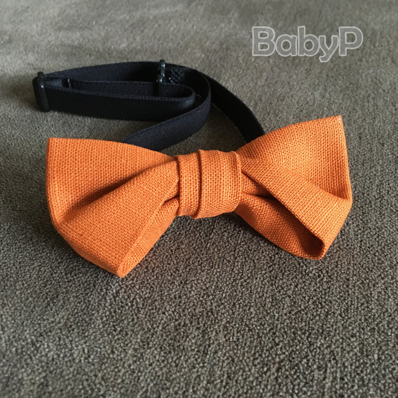BabyP High-end Customized Bamboo Cotton Material Orange Child Linked Boy Baby