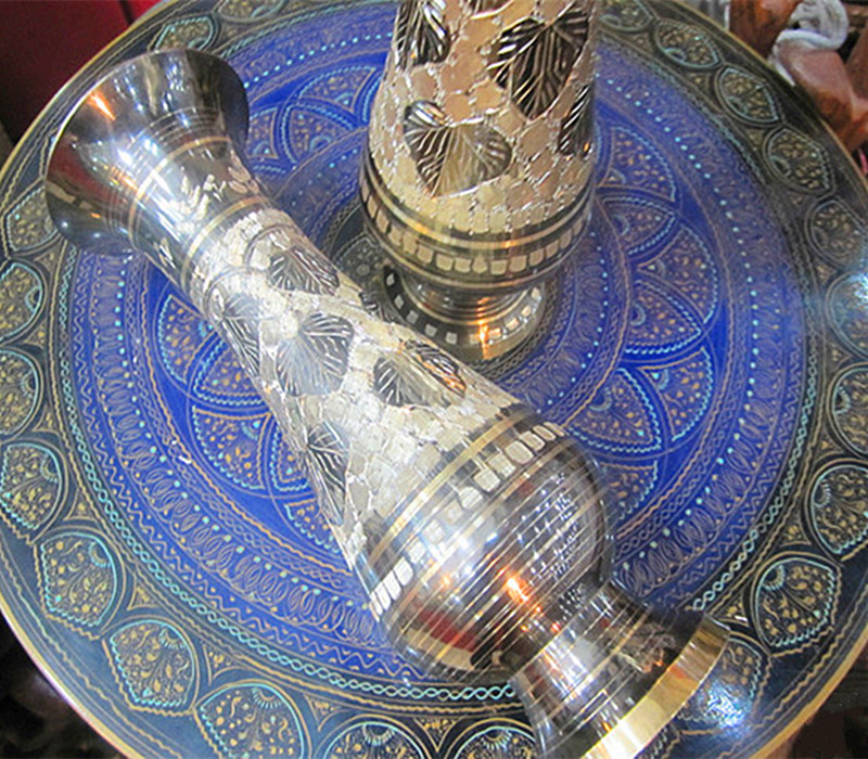Pakistan Specialty Imported Bronze Ware Vase One Craftsmanship New Merchandise Gift Special Price