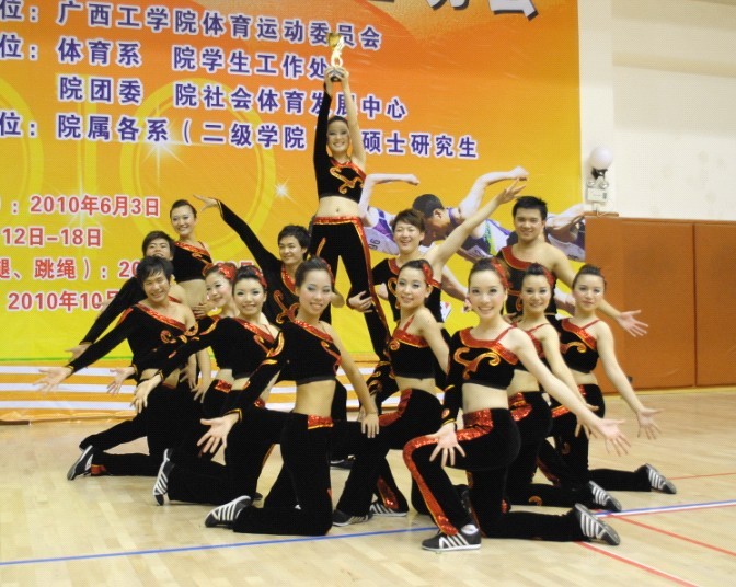 Factory price direct sales cheerleader Cheerleading Clothing for women Gymnastics Bodysuit Stage Performance Suit