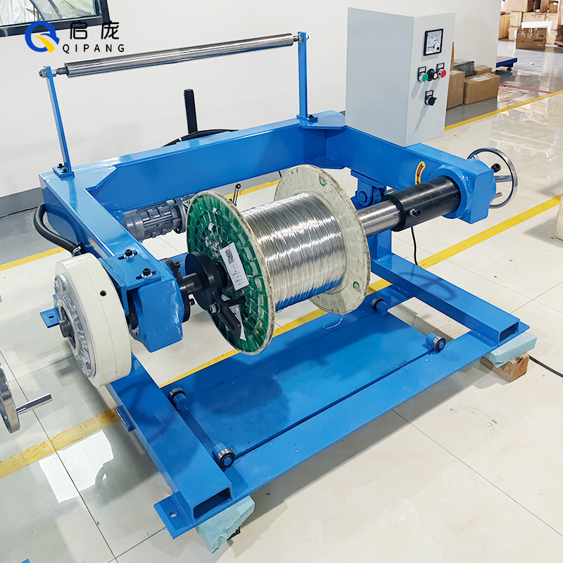 Cable Laying Machine Tensioning and Uncoiling Belt Magnetic Powder Brake Cantilever Shaftless Uncoiler Main Power Line Storage Rack Cable Laying Machine Tensioning and Uncoiling Belt Magnetic Powder Brake Cantilever Shaftless Uncoiler Main Power Line Storage Rack