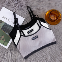 girls junior high school childrens bra puberty underwear girls small vest underwear summer thin