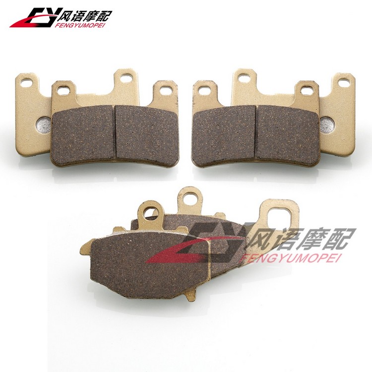 Áp dụng cho Kawasaki ZX-10R 08-10 năm Z1000 Z1000SX 10-17 tuổi má phanh / miếng bộ thắng đĩa trước wave