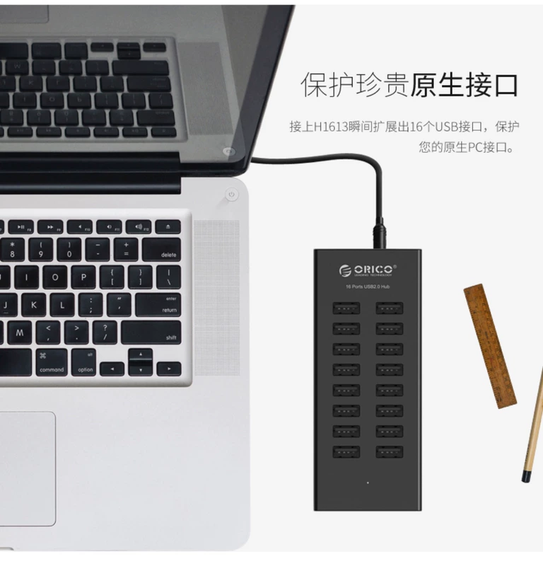 Bàn chải thẻ kiểm soát TF U đĩa batch Orico / Orrick Phòng OTG tốc độ cao máy tính xách tay splitter USB mở rộng HUB với nhóm ngành công nghiệp chuyển đổi quyền lực trung tâm copy cloner - USB Aaccessories