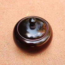 Indian lobular rosewood tea pot monolithic hollowed-out mahogany storage tank solid wood kung fu tea set handicraft ornaments