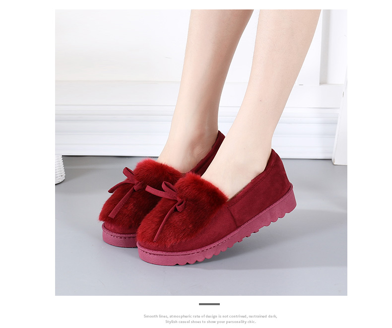 Giày cotton nữ mùa đông mới ống ngắn Giày tuyết Hàn Quốc Giày nữ cộng với nhung lông ấm áp thấp để giúp học sinh lạnh giày thể thao nữ nike