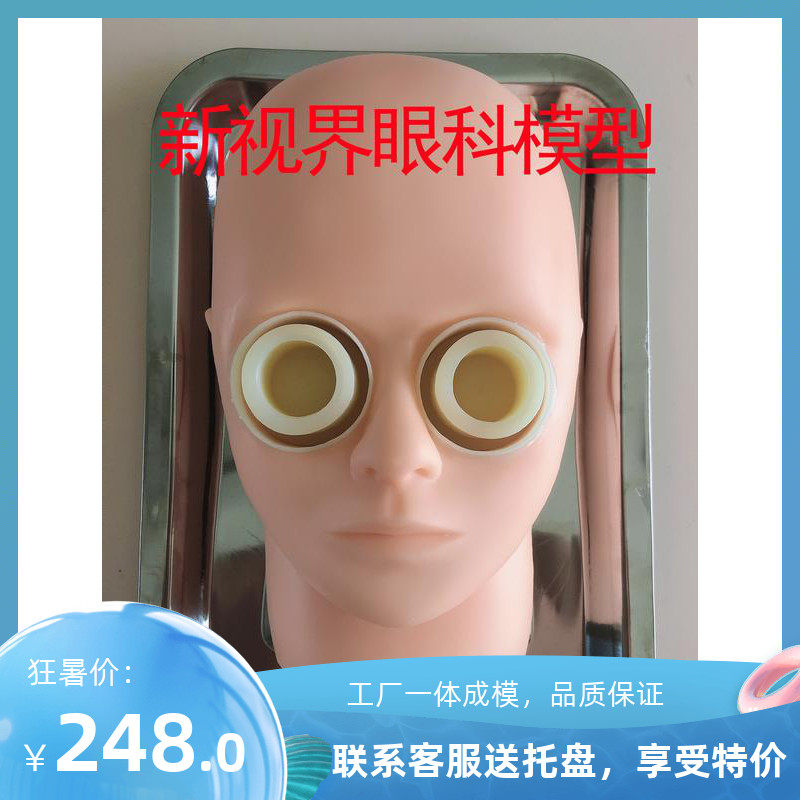 眼科手术练习模型 眼科撕囊练习模型  眼球固定器 猪眼球固定