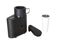 Three bean guest Q20Master sample roasting coffee beans household small coffee bean roaster black white