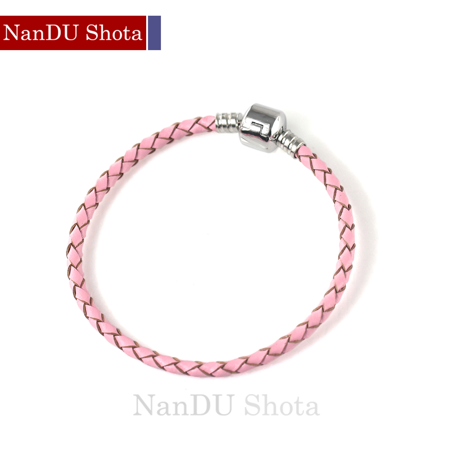 Phụ kiện DIY DIY 3MM Dây đeo vòng tay bện chính hãng cho hạt lớn chuyển vàng - Vòng đeo tay Clasp vòng thạch anh