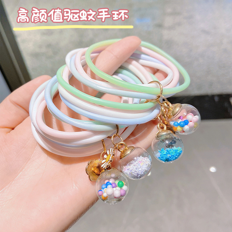 Cartoon Cute Mosquito Repellent Bracelet Children Plant Mosquito Repellent Essential Oils Summer Outdoor Travel Mosquito Repellent Bite