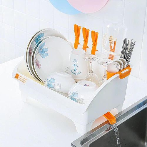 Япония импортированная дренажная полка кухня полка пластиковая вода