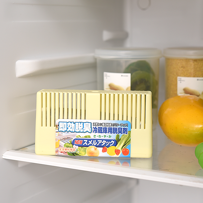 Japan imported refrigerator deodorant deodorant household activated carbon deodorant box refrigerated deodorant sterilization deodorant deodorant