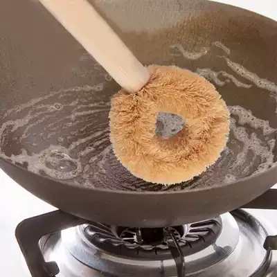 Japan sp kitchen washing pot brush dishwashing brush Cleaning brush Non-stick pan brush Brush Bowl brush Degreasing brush Pot brush