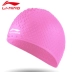Mũ bơi Li Ning nữ nam trưởng thành tóc dài không thấm nước silicone mũ bơi nữ bịt tai bơi mũ để tăng mũ bơi nam và nữ mũ bơi chính hãng	 Mũ bơi