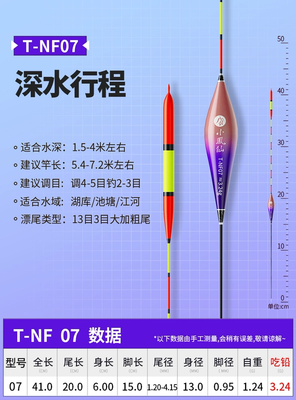 phao câu cá rô phi Xiaofengxian đuôi dày siêu bắt mắt phao cá cận thị tầm xa nước sâu câu cá hoang dã cá diếc toàn diện cá chép bạc và cá chép đầu to nano phao phao câu đài cao cấp phao câu lục đầu cần