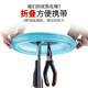 Xiaofengxian open bait bait folding non-stick bait extra large large bait basin strong magnetic rub bait pull basin bucket ການຫາປາ