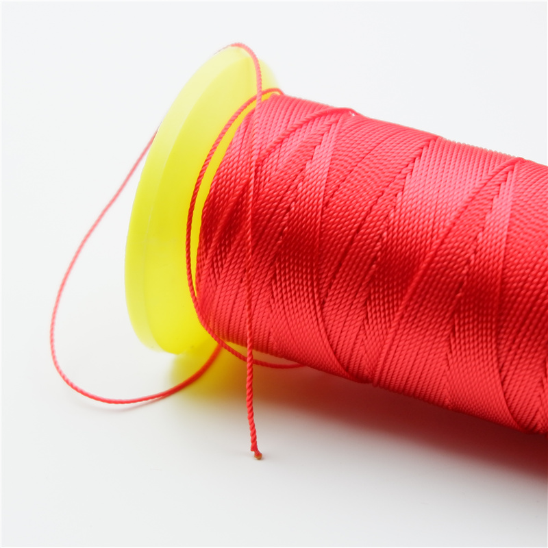 Vòng quấn dây đỏ vòng chân nữ đơn giản bện vỏ hạt vòng tay nylon 9 sợi dây dệt tay - Nhẫn nhan kim cuong