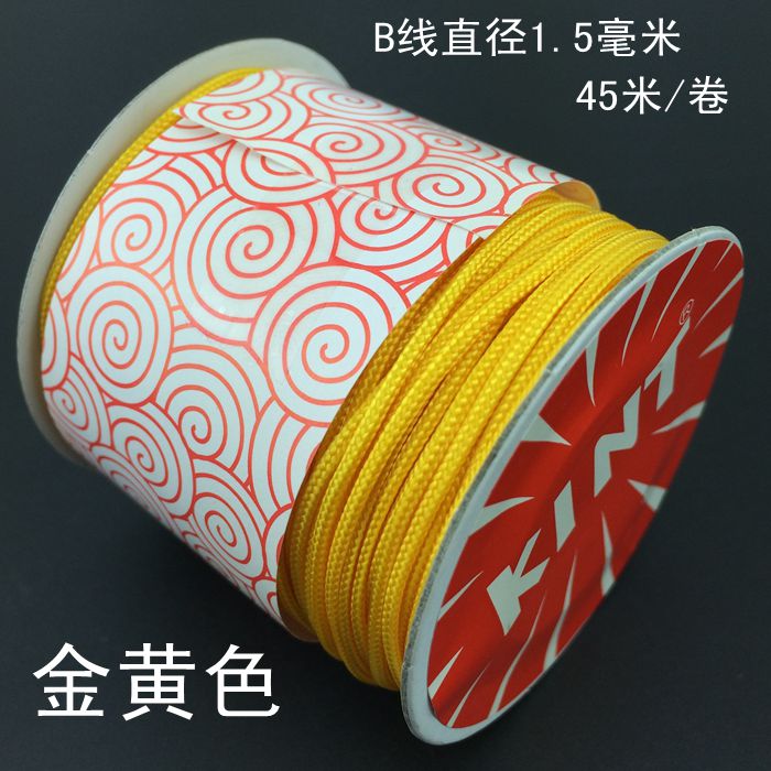 Vòng tay dây chuyền vòng chân bện dây thừng Đài Loan thương hiệu Dây chuyền thương hiệu Bodhi dây thứ 13 B dây ngọc bích 1.5mm Trung Quốc dây nút - Vòng chân lắc chân đẹp độc