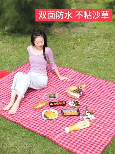 Дорожная палатка для кемпинга, водонепроницаемый ковер, водные растения, подушка для пикника, увеличенная толщина