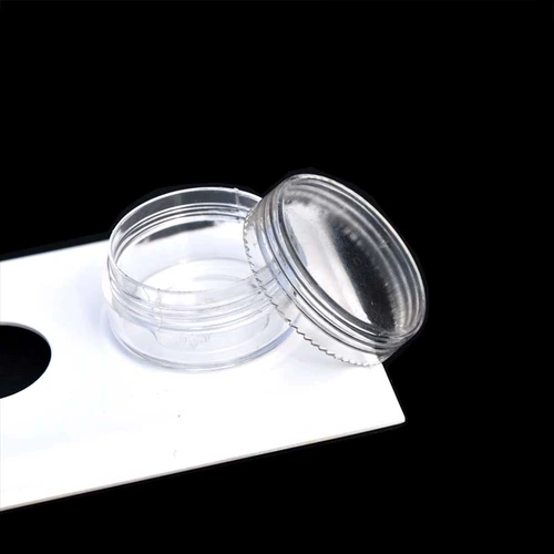 Прозрачная пластиковая коробочка для хранения, коробка для хранения, портативное ювелирное украшение, аксессуар