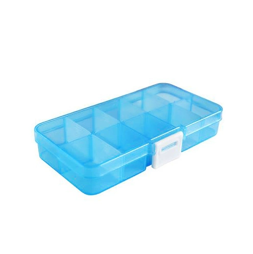 Прозрачная пластиковая коробочка для хранения, коробка для хранения, портативное ювелирное украшение, аксессуар