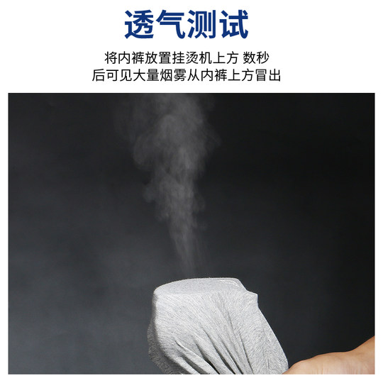 Langsha underwear men's cotton boxer briefs comfortable men's boxer briefs cotton breathable boys' shorts men's underwear