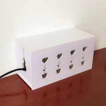 Wire organizer socket wire storage box hidden row plug-in power cord computer cable storage box hub flame retardant