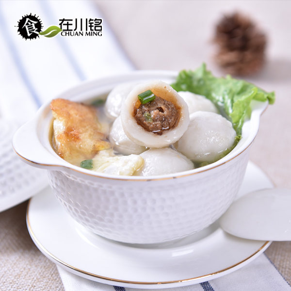 中华老字号 食在川铭 福州鱼丸 180g*6袋 优惠券折后￥49.8包邮（￥79.8-30）