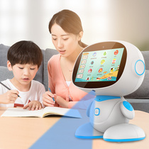 Intelligent robot WiFi Childrens early education machine Education learning machine Male and female children 0-3-6-9-12 years old educational toys