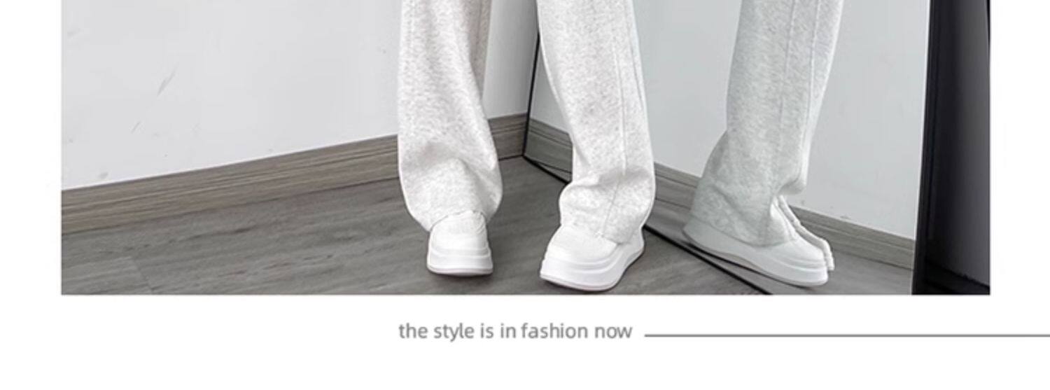 Осенние летние тонкие штаны для отдыха, свободный прямой крой, подходят для подростков 