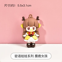 Секретарь Девушка-Эльк-Эльк