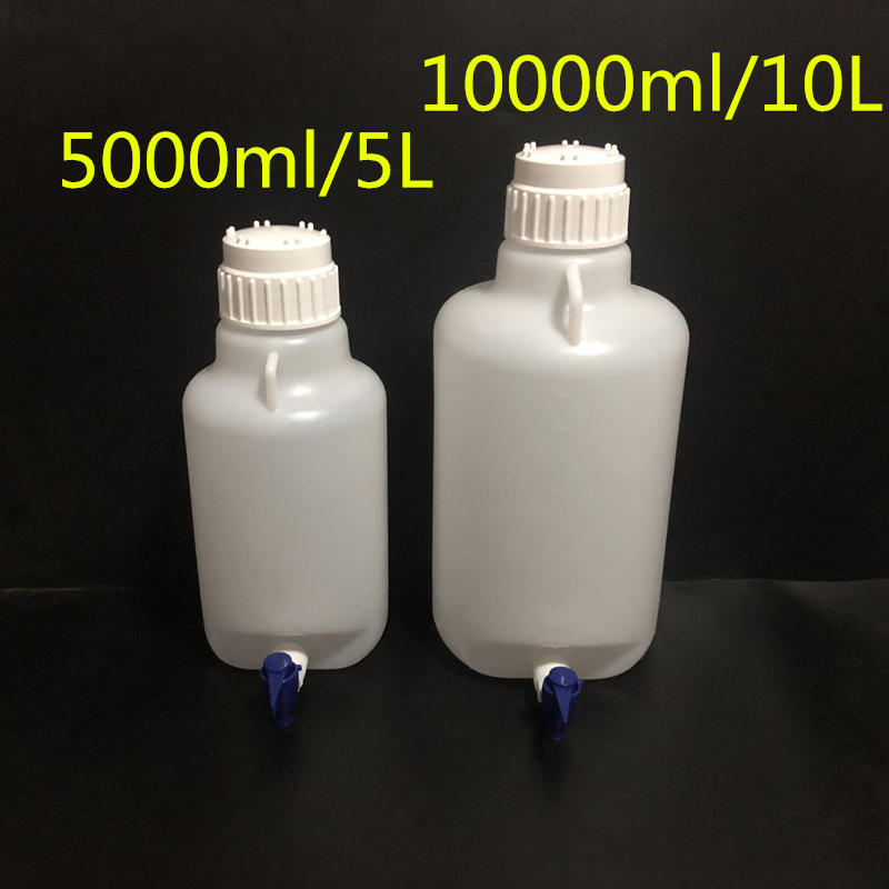  Thickened 5000 ml ML plastic plastic drum dispensing sample liquid large mouth water bottle with scale