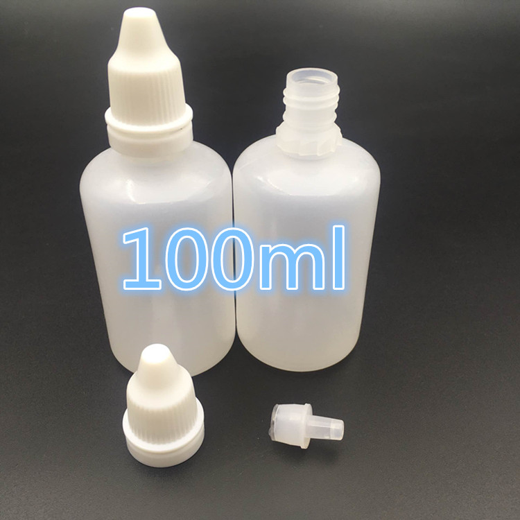 100ml (ml) thuốc nhỏ mắt chai / chai tinh dầu / chất lỏng / chai nhỏ giọt, chai nhỏ giọt chai nhựa nhỏ - Thuốc nhỏ mắt natri clorid 0.9 10ml