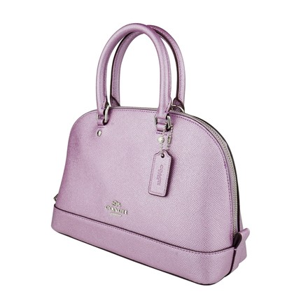 COACH\/蔻驰贝壳包女包2018新款璀璨珠光色