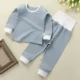 Bộ đồ quần dài Baby Qiu Yi, đồ lót trẻ em bằng vải cotton, quần áo trẻ em nữ cho mùa xuân và mùa thu, quần cạp cao bụng - Quần áo lót