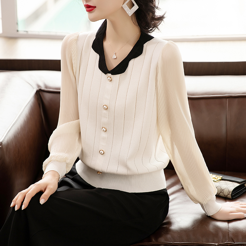 Trendy Autumn Tops for Mothers, Long-Sleeved T-Shirts for Middle-Aged Women in Their 40S and 50S, Base Layer Shirts Trendy Autumn Tops for Mothers, Long-Sleeved T-Shirts for Middle-Aged Women in Their 40S and 50S, Base Layer Shirts