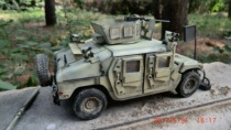 Weijun CB35092 M1114 Hummer HA heavy armored tactical truck package plate