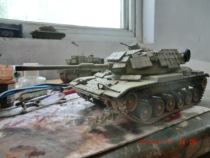 Small number hand 80105 1 35 M60 main battle tank with armored finished product (package plate piece) ()