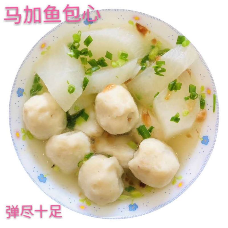 Fujian Minnan Quanzhou Deep Shanghai Special Property Gourmet Pure Hand Maqa Fish Bag Hearts Balls Pure Handmade Snack Full