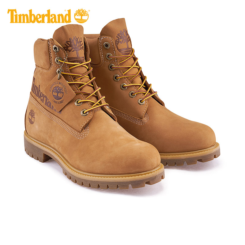 Timberland添柏岚官方踢不烂男鞋大黄靴马丁靴户外休闲防水|A1URV